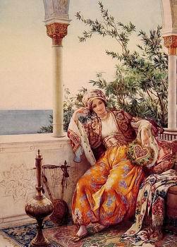 unknow artist Arab or Arabic people and life. Orientalism oil paintings 450 oil painting picture